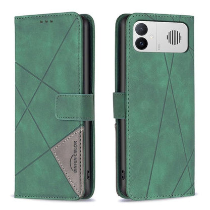 Magnetic Buckle Rhombus Texture Leather Phone Case, For Redmi Note 17 4G Global 169.7mm, For Redmi 15C 5G/4G Global 171/Poco C85 4G, For Redmi Note 17 Pro+ 5G Global 163.4mm, For Redmi Note 17 Pro 5G Global 163.5mm, For Redmi K100 Pro Max 5G           ...