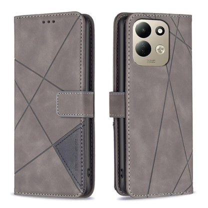 Magnetic Buckle Rhombus Texture Leather Phone Case, For Redmi Note 17 4G Global 169.7mm, For Redmi 15C 5G/4G Global 171/Poco C85 4G, For Redmi Note 17 Pro+ 5G Global 163.4mm, For Redmi Note 17 Pro 5G Global 163.5mm, For Redmi K100 Pro Max 5G           ...