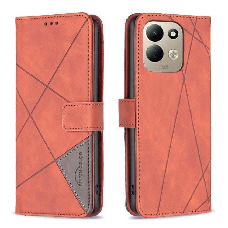 Magnetic Buckle Rhombus Texture Leather Phone Case, For Redmi Note 17 4G Global 169.7mm, For Redmi 15C 5G/4G Global 171/Poco C85 4G, For Redmi Note 17 Pro+ 5G Global 163.4mm, For Redmi Note 17 Pro 5G Global 163.5mm, For Redmi K100 Pro Max 5G           ...