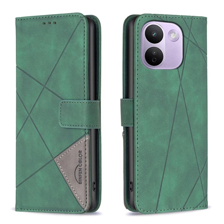 Magnetic Buckle Rhombus Texture Leather Phone Case, For Redmi Note 17 4G Global 169.7mm, For Redmi 15C 5G/4G Global 171/Poco C85 4G, For Redmi Note 17 Pro+ 5G Global 163.4mm, For Redmi Note 17 Pro 5G Global 163.5mm, For Redmi K100 Pro Max 5G           ...