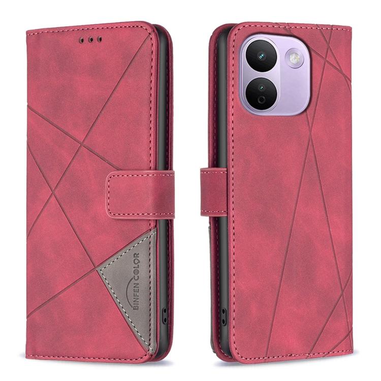 Magnetic Buckle Rhombus Texture Leather Phone Case, For Redmi Note 17 4G Global 169.7mm, For Redmi 15C 5G/4G Global 171/Poco C85 4G, For Redmi Note 17 Pro+ 5G Global 163.4mm, For Redmi Note 17 Pro 5G Global 163.5mm, For Redmi K100 Pro Max 5G           ...