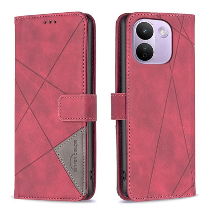 Magnetic Buckle Rhombus Texture Leather Phone Case, For Redmi Note 17 4G Global 169.7mm, For Redmi 15C 5G/4G Global 171/Poco C85 4G, For Redmi Note 17 Pro+ 5G Global 163.4mm, For Redmi Note 17 Pro 5G Global 163.5mm, For Redmi K100 Pro Max 5G           ...