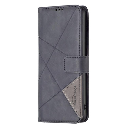 Magnetic Buckle Rhombus Texture Leather Phone Case, For Redmi Note 17 4G Global 169.7mm, For Redmi 15C 5G/4G Global 171/Poco C85 4G, For Redmi Note 17 Pro+ 5G Global 163.4mm, For Redmi Note 17 Pro 5G Global 163.5mm, For Redmi K100 Pro Max 5G           ...