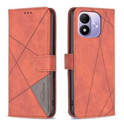 Magnetic Buckle Rhombus Texture Leather Phone Case, For Redmi Note 17 4G Global 169.7mm, For Redmi 15C 5G/4G Global 171/Poco C85 4G, For Redmi Note 17 Pro+ 5G Global 163.4mm, For Redmi Note 17 Pro 5G Global 163.5mm, For Redmi K100 Pro Max 5G           ...