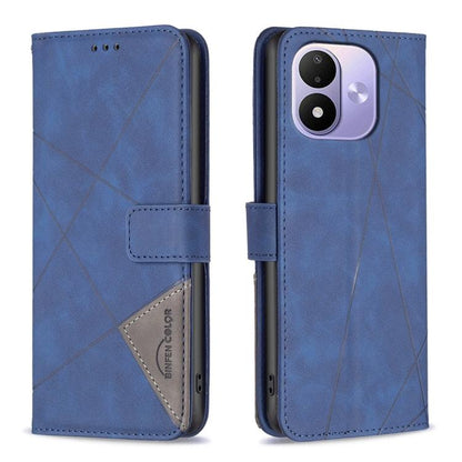 Magnetic Buckle Rhombus Texture Leather Phone Case, For Redmi Note 17 4G Global 169.7mm, For Redmi 15C 5G/4G Global 171/Poco C85 4G, For Redmi Note 17 Pro+ 5G Global 163.4mm, For Redmi Note 17 Pro 5G Global 163.5mm, For Redmi K100 Pro Max 5G           ...