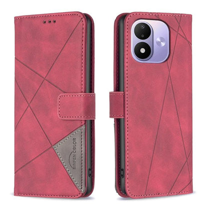 Magnetic Buckle Rhombus Texture Leather Phone Case, For Redmi Note 17 4G Global 169.7mm, For Redmi 15C 5G/4G Global 171/Poco C85 4G, For Redmi Note 17 Pro+ 5G Global 163.4mm, For Redmi Note 17 Pro 5G Global 163.5mm, For Redmi K100 Pro Max 5G           ...