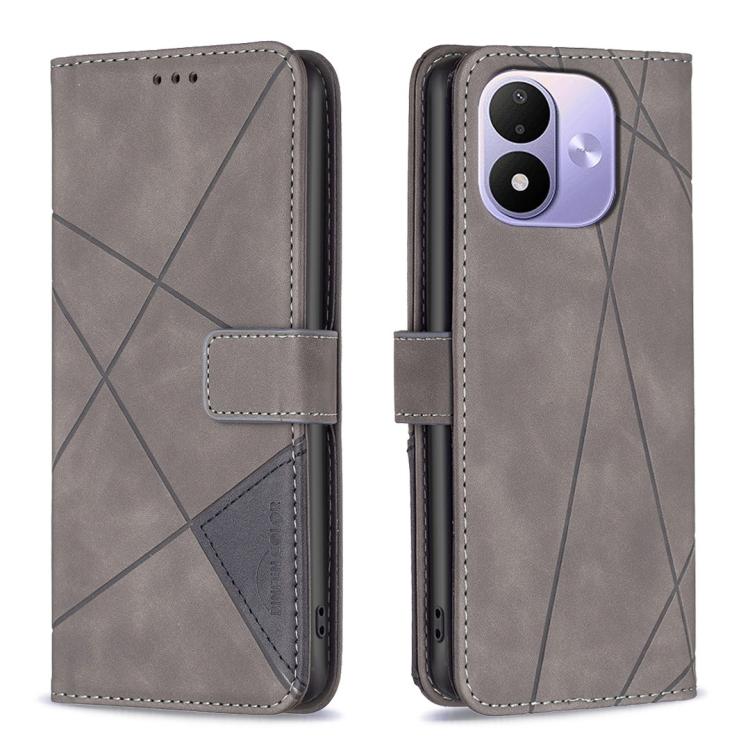 Magnetic Buckle Rhombus Texture Leather Phone Case, For Redmi Note 17 4G Global 169.7mm, For Redmi 15C 5G/4G Global 171/Poco C85 4G, For Redmi Note 17 Pro+ 5G Global 163.4mm, For Redmi Note 17 Pro 5G Global 163.5mm, For Redmi K100 Pro Max 5G           ...