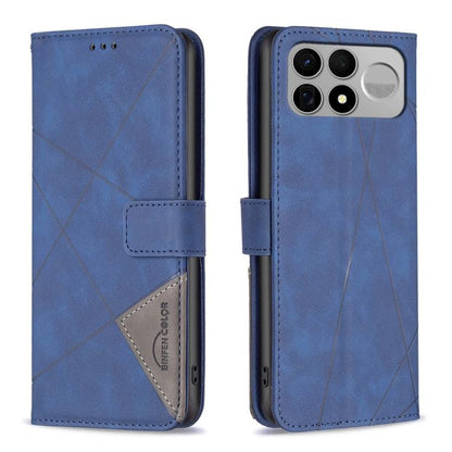 Magnetic Buckle Rhombus Texture Leather Phone Case, For Redmi Note 17 4G Global 169.7mm, For Redmi 15C 5G/4G Global 171/Poco C85 4G, For Redmi Note 17 Pro+ 5G Global 163.4mm, For Redmi Note 17 Pro 5G Global 163.5mm, For Redmi K100 Pro Max 5G           ...