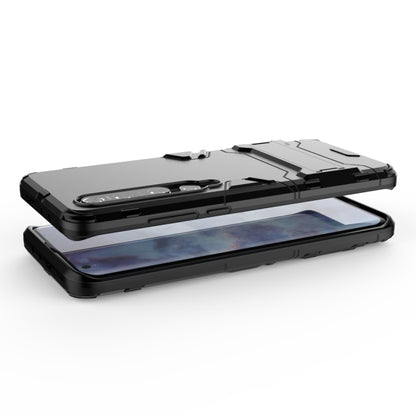 Rugged protective case shown from side angle with raised edges and button cutouts