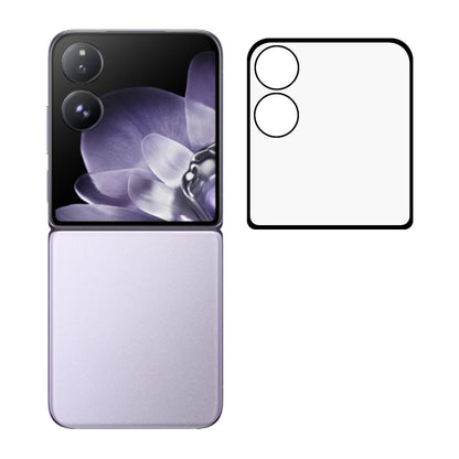 Full cover tempered glass screen protector set with camera cutouts for foldable phone