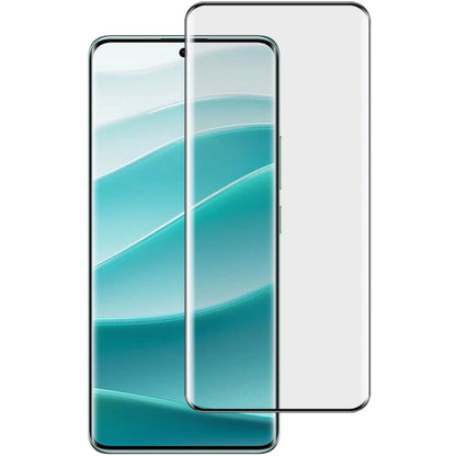 Curved tempered glass screen protector film covering the phone screen fully