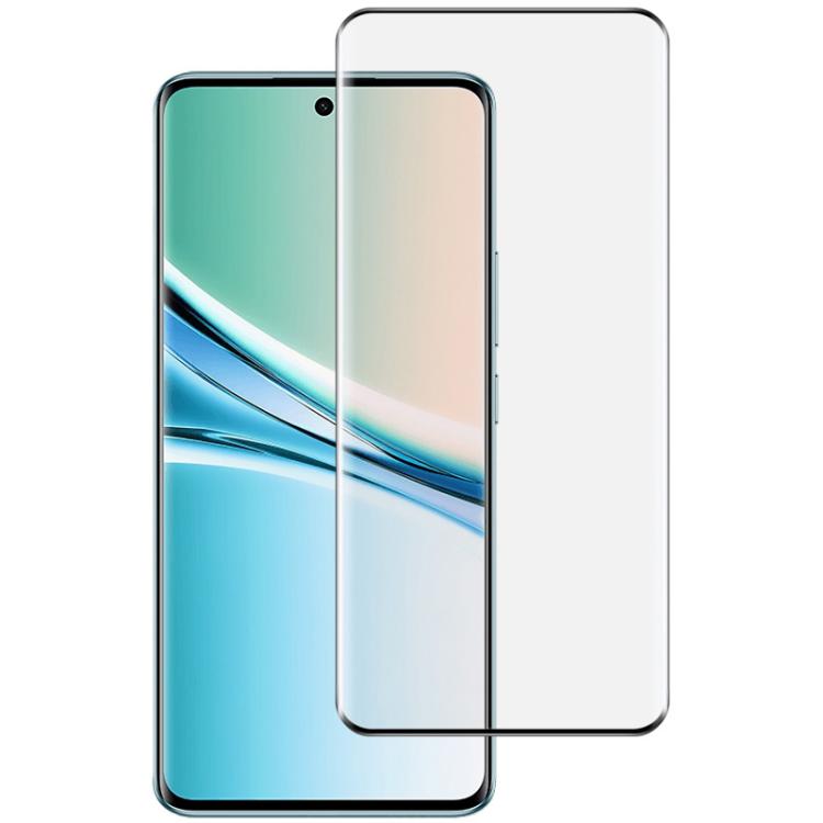 Curved tempered glass screen protector film with full screen coverage