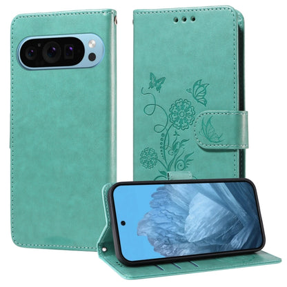 Embossed Butterfly Flowers Leather Phone Case, For Google Pixel 11a, For Google Pixel 11 Pro XL, For Google Pixel 11 / Pixel 11 Pro, For Google Pixel 10a, For Google Pixel 9a, For Google Pixel 9 Pro XL, For Google Pixel 9 / 9 Pro, For Google Pixel 8a  ...