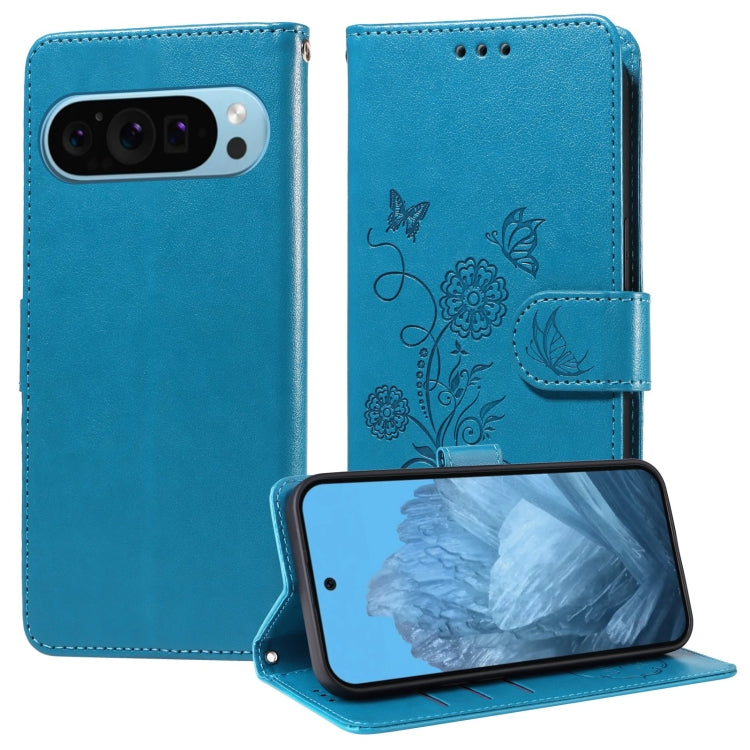 Embossed Butterfly Flowers Leather Phone Case, For Google Pixel 11a, For Google Pixel 11 Pro XL, For Google Pixel 11 / Pixel 11 Pro, For Google Pixel 10a, For Google Pixel 9a, For Google Pixel 9 Pro XL, For Google Pixel 9 / 9 Pro, For Google Pixel 8a  ...