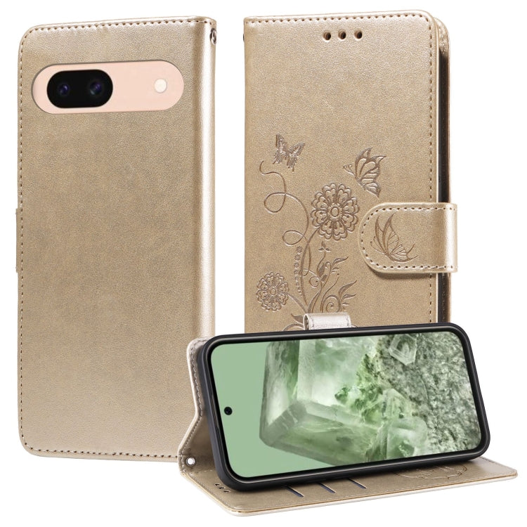 Embossed Butterfly Flowers Leather Phone Case, For Google Pixel 11a, For Google Pixel 11 Pro XL, For Google Pixel 11 / Pixel 11 Pro, For Google Pixel 10a, For Google Pixel 9a, For Google Pixel 9 Pro XL, For Google Pixel 9 / 9 Pro, For Google Pixel 8a  ...