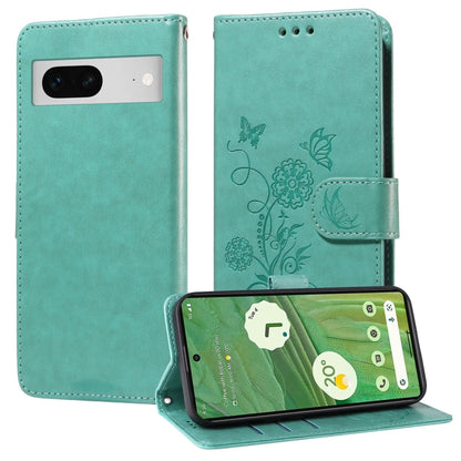 Embossed Butterfly Flowers Leather Phone Case, For Google Pixel 11a, For Google Pixel 11 Pro XL, For Google Pixel 11 / Pixel 11 Pro, For Google Pixel 10a, For Google Pixel 9a, For Google Pixel 9 Pro XL, For Google Pixel 9 / 9 Pro, For Google Pixel 8a  ...