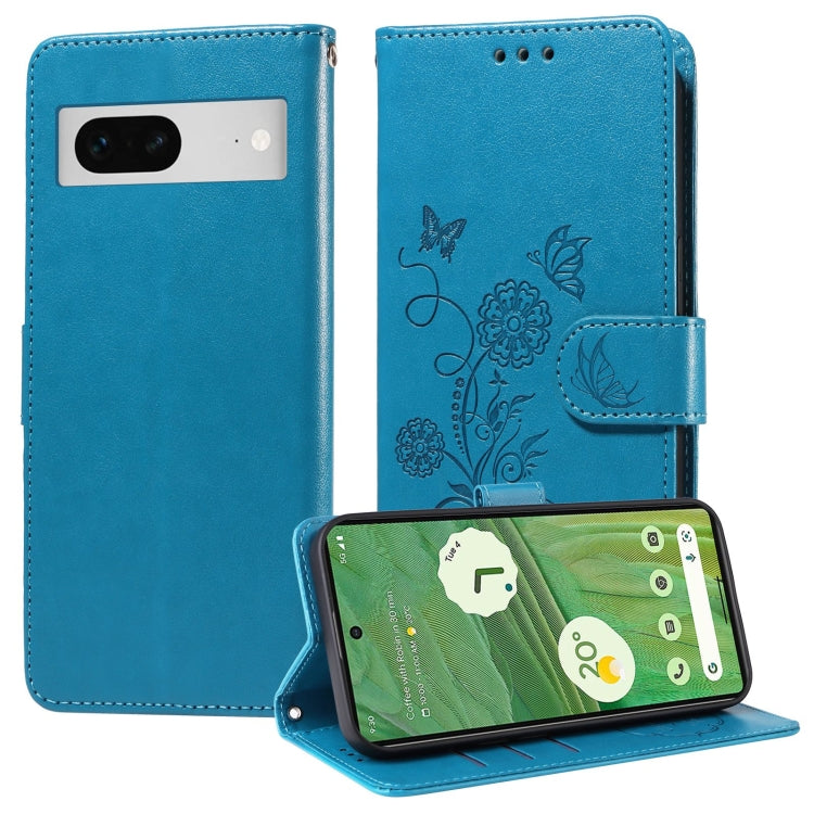 Embossed Butterfly Flowers Leather Phone Case, For Google Pixel 11a, For Google Pixel 11 Pro XL, For Google Pixel 11 / Pixel 11 Pro, For Google Pixel 10a, For Google Pixel 9a, For Google Pixel 9 Pro XL, For Google Pixel 9 / 9 Pro, For Google Pixel 8a  ...