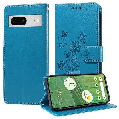 Embossed Butterfly Flowers Leather Phone Case, For Google Pixel 11a, For Google Pixel 11 Pro XL, For Google Pixel 11 / Pixel 11 Pro, For Google Pixel 10a, For Google Pixel 9a, For Google Pixel 9 Pro XL, For Google Pixel 9 / 9 Pro, For Google Pixel 8a  ...