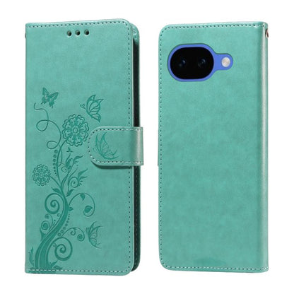 Embossed Butterfly Flowers Leather Phone Case, For Google Pixel 11a, For Google Pixel 11 Pro XL, For Google Pixel 11 / Pixel 11 Pro, For Google Pixel 10a, For Google Pixel 9a, For Google Pixel 9 Pro XL, For Google Pixel 9 / 9 Pro, For Google Pixel 8a  ...