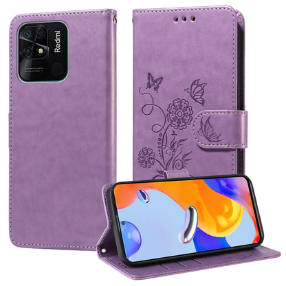 Embossed Butterfly Flowers Leather Phone Case, For Redmi A1 Plus / A2 Plus, For Redmi Note 12 Pro 4G, For Redmi Note 11 Pro 5G / 4G Global, For Redmi Note 12 4G Global, For Redmi A1 4G / A2 4G, For Redmi Note 12 Explorer / Note 12 Pro+                 ...