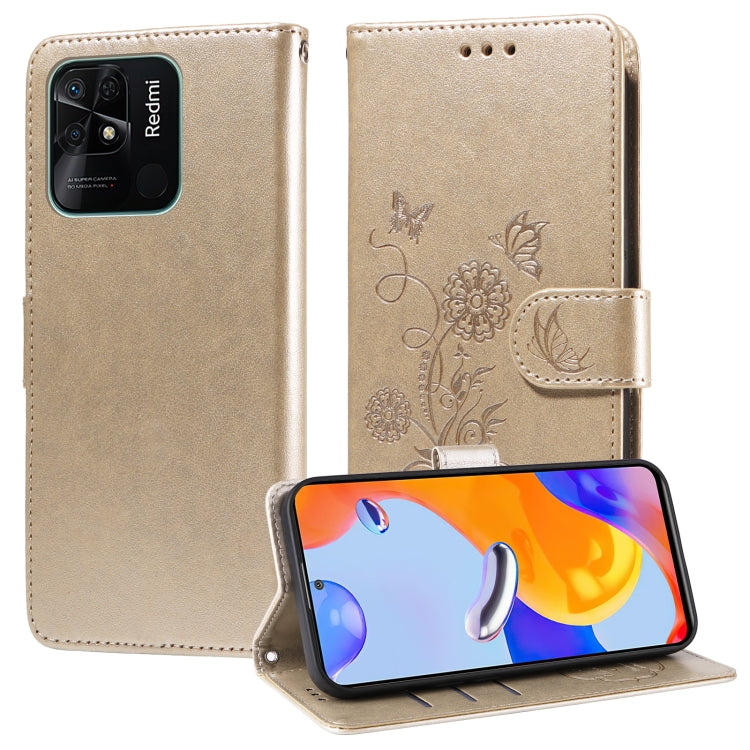 Embossed Butterfly Flowers Leather Phone Case, For Redmi A1 Plus / A2 Plus, For Redmi Note 12 Pro 4G, For Redmi Note 11 Pro 5G / 4G Global, For Redmi Note 12 4G Global, For Redmi A1 4G / A2 4G, For Redmi Note 12 Explorer / Note 12 Pro+                 ...