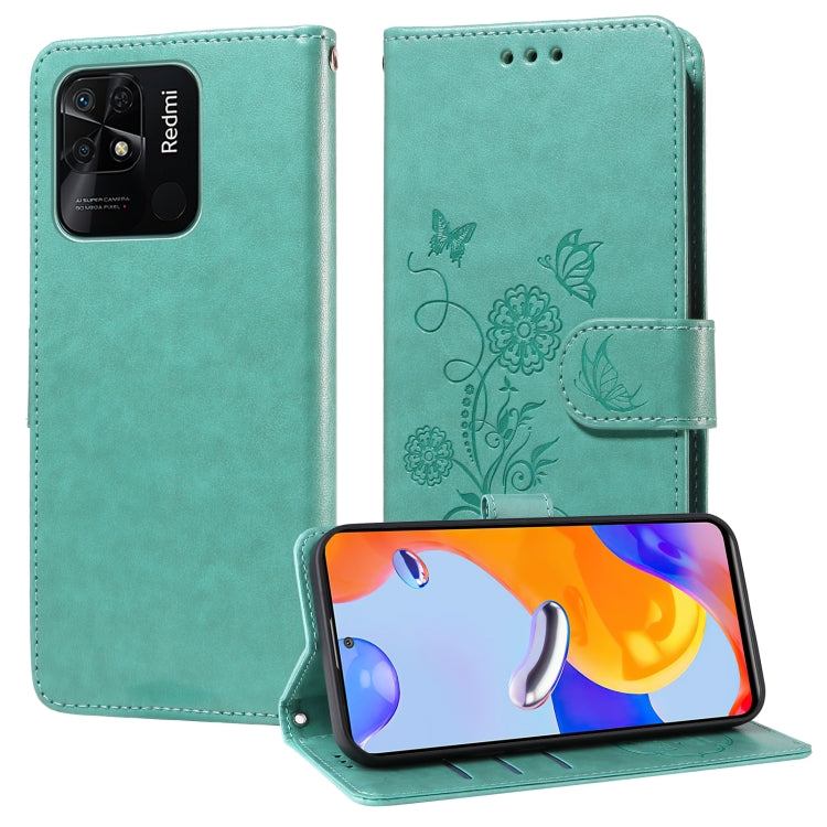Embossed Butterfly Flowers Leather Phone Case, For Redmi A1 Plus / A2 Plus, For Redmi Note 12 Pro 4G, For Redmi Note 11 Pro 5G / 4G Global, For Redmi Note 12 4G Global, For Redmi A1 4G / A2 4G, For Redmi Note 12 Explorer / Note 12 Pro+                 ...