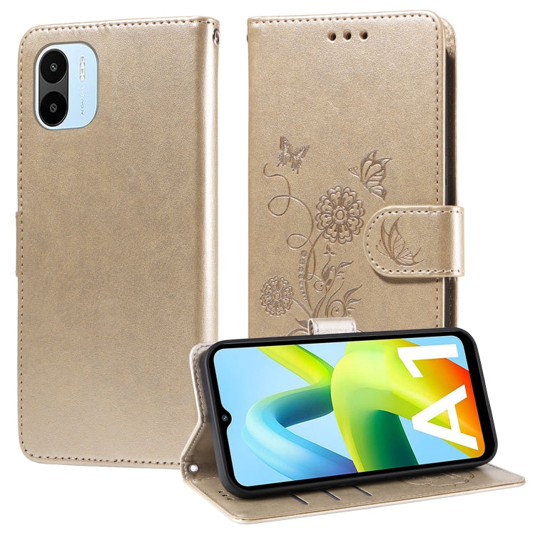Embossed Butterfly Flowers Leather Phone Case, For Redmi A1 Plus / A2 Plus, For Redmi Note 12 Pro 4G, For Redmi Note 11 Pro 5G / 4G Global, For Redmi Note 12 4G Global, For Redmi A1 4G / A2 4G, For Redmi Note 12 Explorer / Note 12 Pro+                 ...