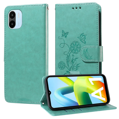 Embossed Butterfly Flowers Leather Phone Case, For Redmi A1 Plus / A2 Plus, For Redmi Note 12 Pro 4G, For Redmi Note 11 Pro 5G / 4G Global, For Redmi Note 12 4G Global, For Redmi A1 4G / A2 4G, For Redmi Note 12 Explorer / Note 12 Pro+                 ...