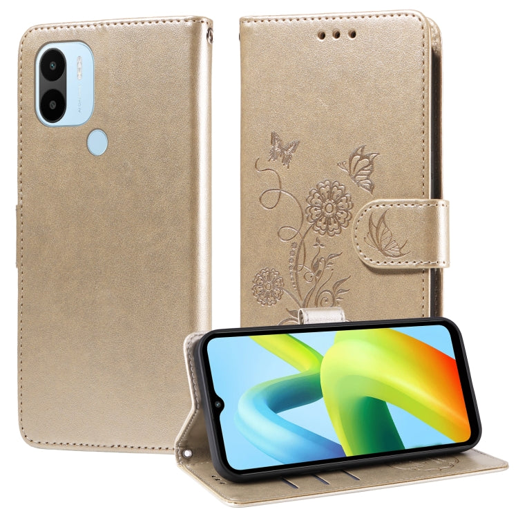 Embossed Butterfly Flowers Leather Phone Case, For Redmi A1 Plus / A2 Plus, For Redmi Note 12 Pro 4G, For Redmi Note 11 Pro 5G / 4G Global, For Redmi Note 12 4G Global, For Redmi A1 4G / A2 4G, For Redmi Note 12 Explorer / Note 12 Pro+                 ...