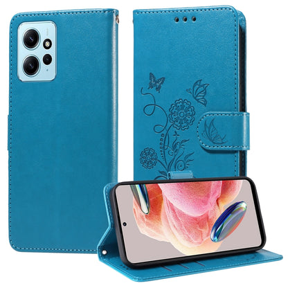 Embossed Butterfly Flowers Leather Phone Case, For Redmi A1 Plus / A2 Plus, For Redmi Note 12 Pro 4G, For Redmi Note 11 Pro 5G / 4G Global, For Redmi Note 12 4G Global, For Redmi A1 4G / A2 4G, For Redmi Note 12 Explorer / Note 12 Pro+                 ...