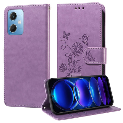 Embossed Butterfly Flowers Leather Phone Case, For Redmi A1 Plus / A2 Plus, For Redmi Note 12 Pro 4G, For Redmi Note 11 Pro 5G / 4G Global, For Redmi Note 12 4G Global, For Redmi A1 4G / A2 4G, For Redmi Note 12 Explorer / Note 12 Pro+                 ...