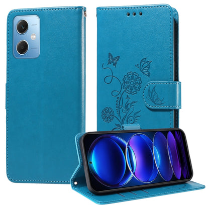 Embossed Butterfly Flowers Leather Phone Case, For Redmi A1 Plus / A2 Plus, For Redmi Note 12 Pro 4G, For Redmi Note 11 Pro 5G / 4G Global, For Redmi Note 12 4G Global, For Redmi A1 4G / A2 4G, For Redmi Note 12 Explorer / Note 12 Pro+                 ...