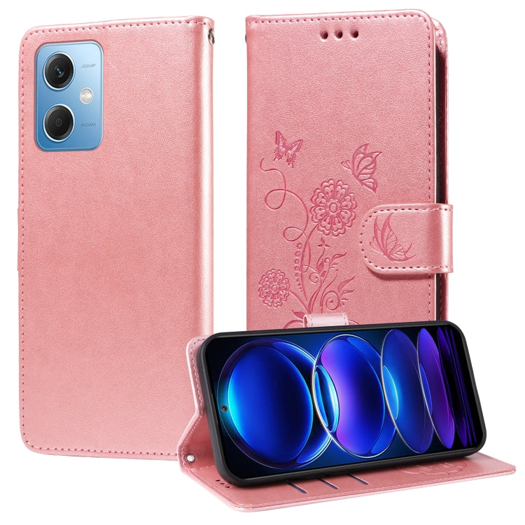 Embossed Butterfly Flowers Leather Phone Case, For Redmi A1 Plus / A2 Plus, For Redmi Note 12 Pro 4G, For Redmi Note 11 Pro 5G / 4G Global, For Redmi Note 12 4G Global, For Redmi A1 4G / A2 4G, For Redmi Note 12 Explorer / Note 12 Pro+                 ...