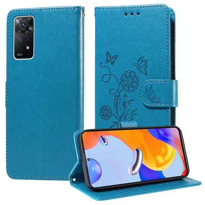 Embossed Butterfly Flowers Leather Phone Case, For Redmi A1 Plus / A2 Plus, For Redmi Note 12 Pro 4G, For Redmi Note 11 Pro 5G / 4G Global, For Redmi Note 12 4G Global, For Redmi A1 4G / A2 4G, For Redmi Note 12 Explorer / Note 12 Pro+                 ...