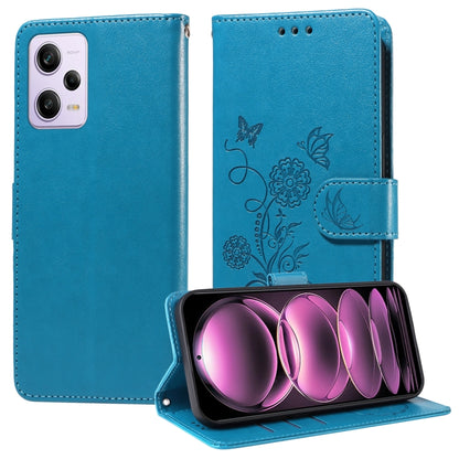 Embossed Butterfly Flowers Leather Phone Case, For Redmi A1 Plus / A2 Plus, For Redmi Note 12 Pro 4G, For Redmi Note 11 Pro 5G / 4G Global, For Redmi Note 12 4G Global, For Redmi A1 4G / A2 4G, For Redmi Note 12 Explorer / Note 12 Pro+                 ...