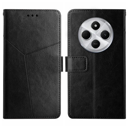 Y-shaped Pattern Flip Leather Phone Case, For Redmi Note 14 5G, For Redmi Note 14 Pro+ 5G, For Redmi 14C 4G