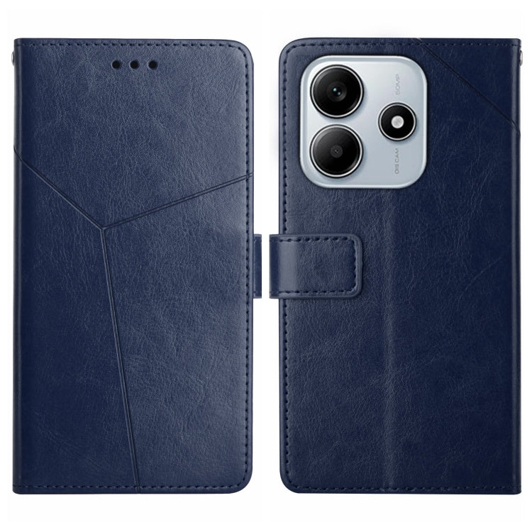 Y-shaped Pattern Flip Leather Phone Case, For Redmi Note 14 5G, For Redmi Note 14 Pro+ 5G, For Redmi 14C 4G