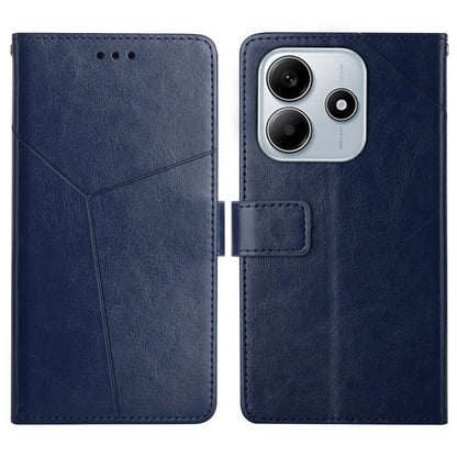 Y-shaped Pattern Flip Leather Phone Case, For Redmi Note 14 5G, For Redmi Note 14 Pro+ 5G, For Redmi 14C 4G
