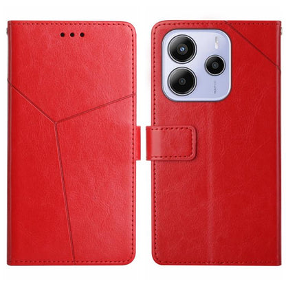 Y-shaped Pattern Flip Leather Phone Case, For Redmi Note 17 4G Global 169.7mm, For Redmi Note 17 Pro+ 5G Global 163.4mm, For Redmi Note 17 Pro 5G Global 163.5mm, For Redmi 17 5G / 4G Global 170mm, For Redmi A7 Pro 171mm / Poco C85x 5G                  ...