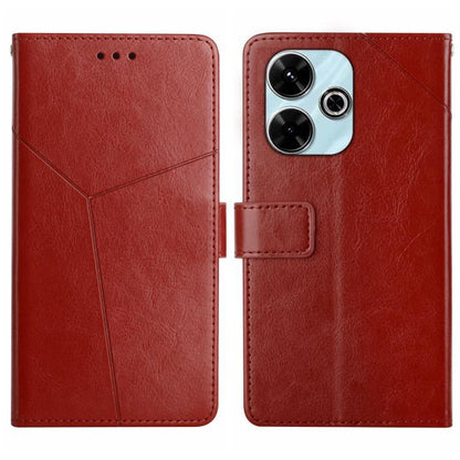 Y-shaped Pattern Flip Leather Phone Case, For Redmi Note 17 4G Global 169.7mm, For Redmi Note 17 Pro+ 5G Global 163.4mm, For Redmi Note 17 Pro 5G Global 163.5mm, For Redmi 17 5G / 4G Global 170mm, For Redmi A7 Pro 171mm / Poco C85x 5G                  ...