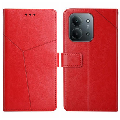 Y-shaped Pattern Flip Leather Phone Case, For Redmi Note 17 4G Global 169.7mm, For Redmi Note 17 Pro+ 5G Global 163.4mm, For Redmi Note 17 Pro 5G Global 163.5mm, For Redmi 17 5G / 4G Global 170mm, For Redmi A7 Pro 171mm / Poco C85x 5G                  ...