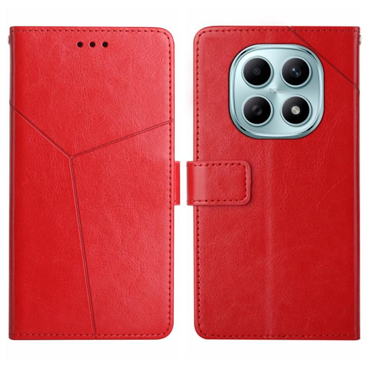 Y-shaped Pattern Flip Leather Phone Case, For Redmi Note 17 4G Global 169.7mm, For Redmi Note 17 Pro+ 5G Global 163.4mm, For Redmi Note 17 Pro 5G Global 163.5mm, For Redmi 17 5G / 4G Global 170mm, For Redmi A7 Pro 171mm / Poco C85x 5G                  ...