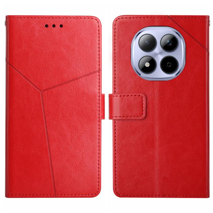 Y-shaped Pattern Flip Leather Phone Case, For Redmi Note 17 4G Global 169.7mm, For Redmi Note 17 Pro+ 5G Global 163.4mm, For Redmi Note 17 Pro 5G Global 163.5mm, For Redmi 17 5G / 4G Global 170mm, For Redmi A7 Pro 171mm / Poco C85x 5G                  ...
