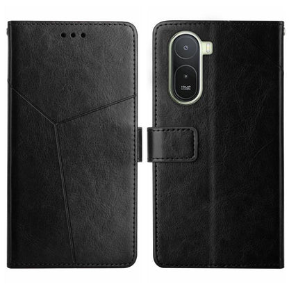 Y-shaped Pattern Flip Leather Phone Case, For Redmi Note 17 4G Global 169.7mm, For Redmi Note 17 Pro+ 5G Global 163.4mm, For Redmi Note 17 Pro 5G Global 163.5mm, For Redmi 17 5G / 4G Global 170mm, For Redmi A7 Pro 171mm / Poco C85x 5G                  ...