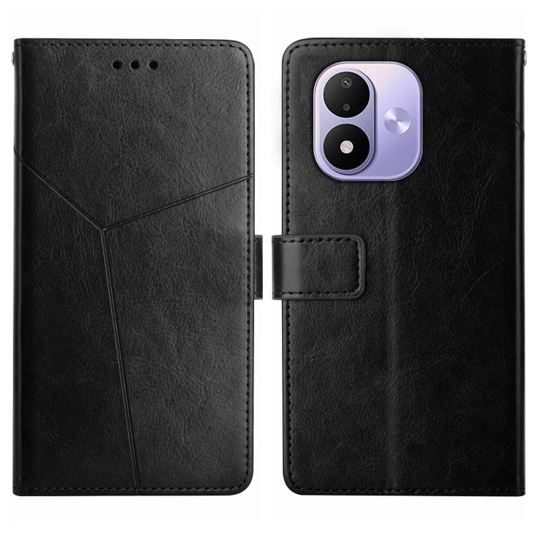 Y-shaped Pattern Flip Leather Phone Case, For Redmi Note 17 4G Global 169.7mm, For Redmi Note 17 Pro+ 5G Global 163.4mm, For Redmi Note 17 Pro 5G Global 163.5mm, For Redmi 17 5G / 4G Global 170mm, For Redmi A7 Pro 171mm / Poco C85x 5G                  ...