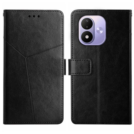 Y-shaped Pattern Flip Leather Phone Case, For Redmi Note 17 4G Global 169.7mm, For Redmi Note 17 Pro+ 5G Global 163.4mm, For Redmi Note 17 Pro 5G Global 163.5mm, For Redmi 17 5G / 4G Global 170mm, For Redmi A7 Pro 171mm / Poco C85x 5G                  ...