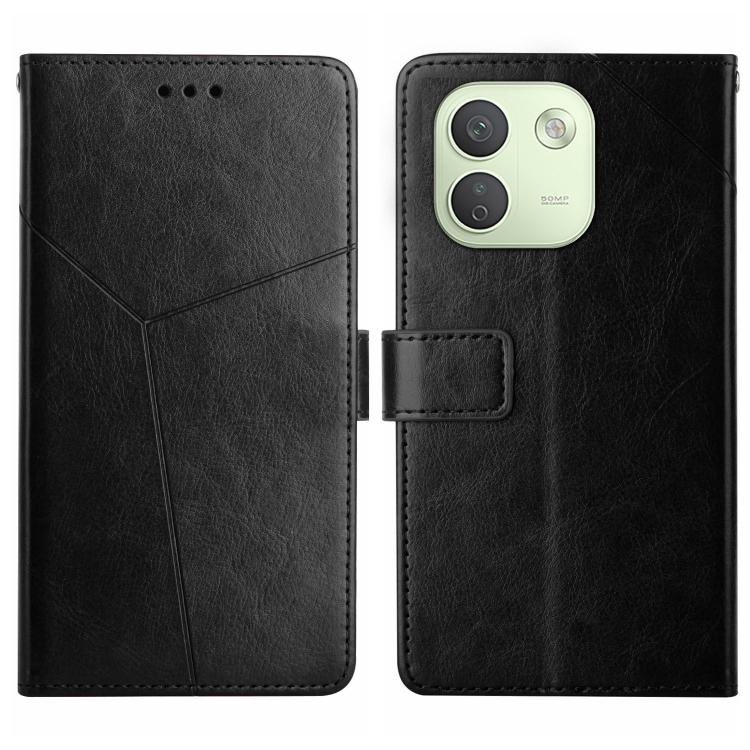 Y-shaped Pattern Flip Leather Phone Case, For Redmi Note 17 4G Global 169.7mm, For Redmi Note 17 Pro+ 5G Global 163.4mm, For Redmi Note 17 Pro 5G Global 163.5mm, For Redmi 17 5G / 4G Global 170mm, For Redmi A7 Pro 171mm / Poco C85x 5G                  ...
