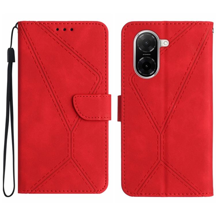 Stitching Embossed Leather Phone Case, For Redmi Note 17 4G Global 169.7mm, For Redmi Note 17 Pro+ 5G Global 163.4mm, For Redmi Note 17 Pro 5G Global 163.5mm, For Redmi 17 5G / 4G Global 170mm, For Redmi A7 Pro 171mm / Poco C85x 5G                     ...