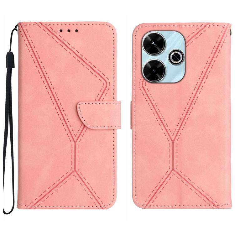 Stitching Embossed Leather Phone Case, For Redmi Note 17 4G Global 169.7mm, For Redmi Note 17 Pro+ 5G Global 163.4mm, For Redmi Note 17 Pro 5G Global 163.5mm, For Redmi 17 5G / 4G Global 170mm, For Redmi A7 Pro 171mm / Poco C85x 5G                     ...