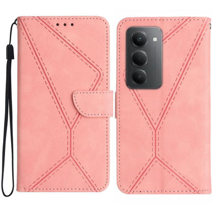 Stitching Embossed Leather Phone Case, For Redmi Note 17 4G Global 169.7mm, For Redmi Note 17 Pro+ 5G Global 163.4mm, For Redmi Note 17 Pro 5G Global 163.5mm, For Redmi 17 5G / 4G Global 170mm, For Redmi A7 Pro 171mm / Poco C85x 5G                     ...